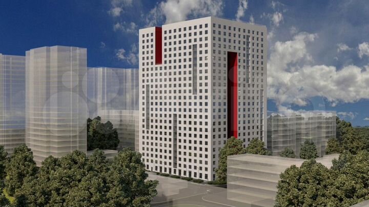 1-к. квартира, 41,7 м², 6/24 эт.