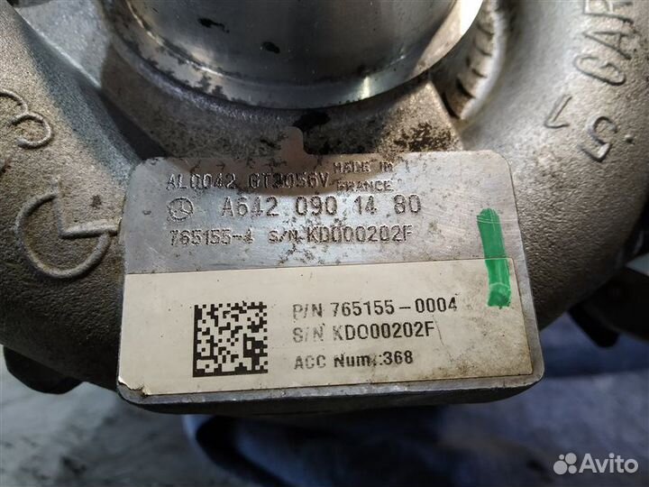 Турбина Mercedes Gl-Class X164 OM642