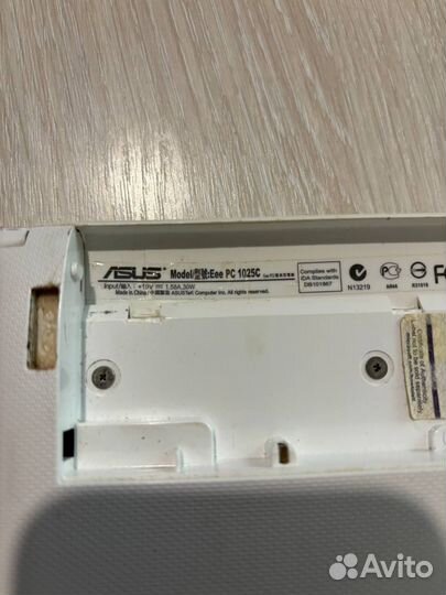 Нетбук asus eee pc 1025C