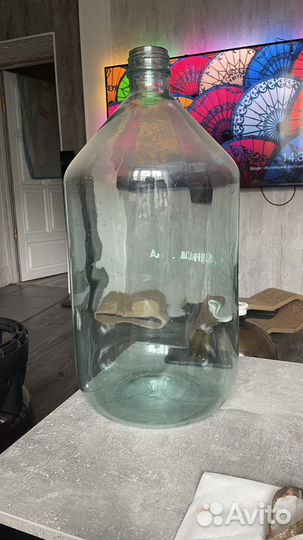 Стеклянные бутыли 20литров