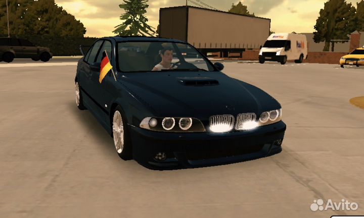 Продам машину бмв флаг за 100 голд коинов