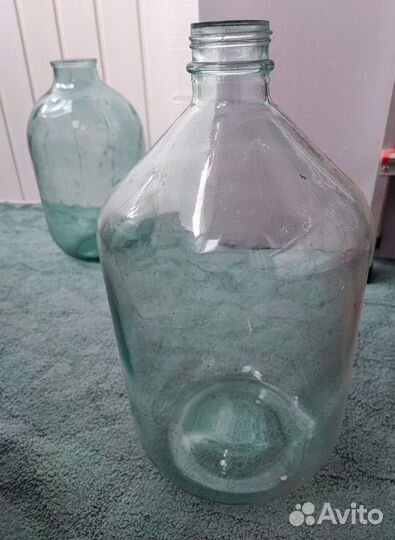 Бутыль стеклянная