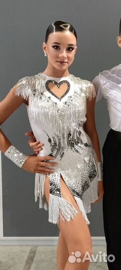 Платье для бальных танцев Латина Ю2