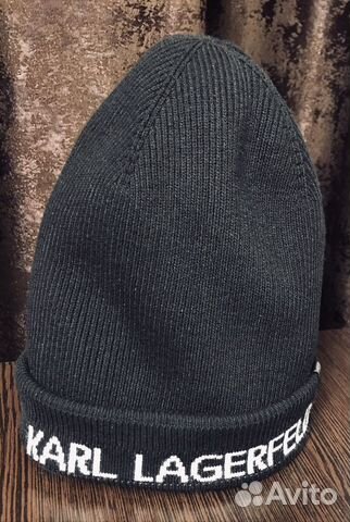 Шапка женская karl lagerfeld. Оригинал
