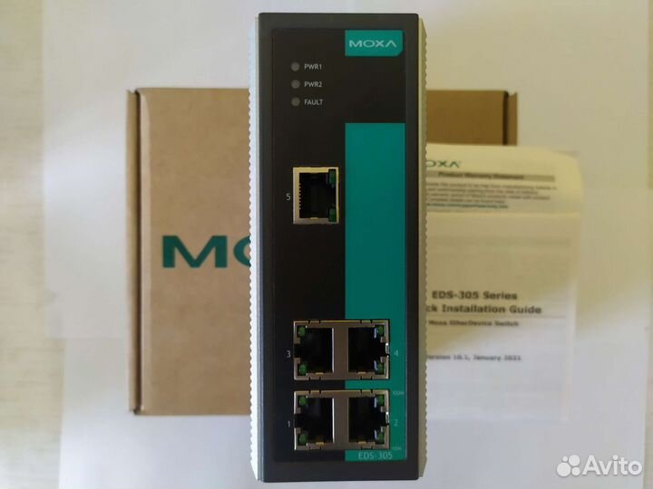 Коммутатор moxa EDS-305-T