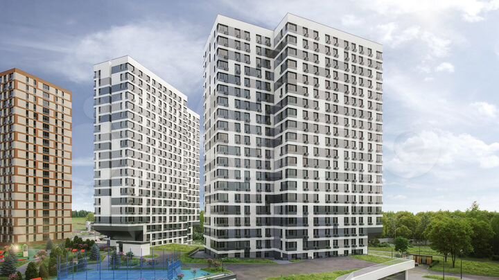 Апартаменты-студия, 21,3 м², 20/21 эт.