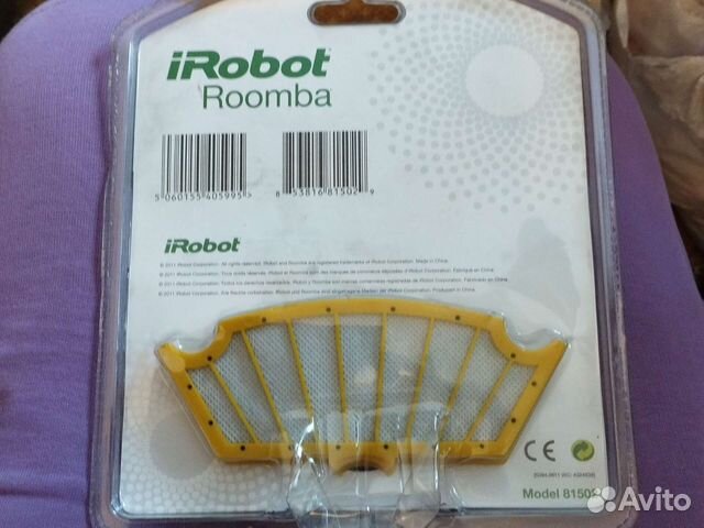 Фильтры для iRobot Roomba, model 81502