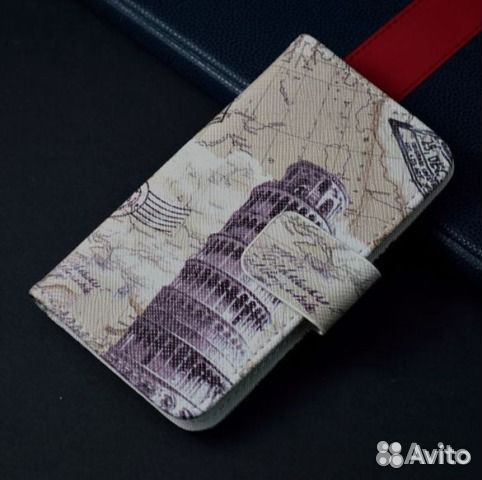 Новый чехол для Lg P500. Кожа