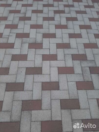 Тротуарная плитка брусчатка б/у