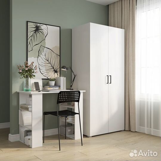 Письменный стол Асти2, белый