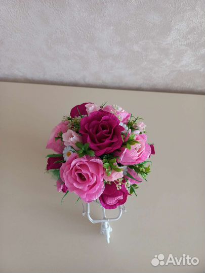 Композиция велосипед с конфетами