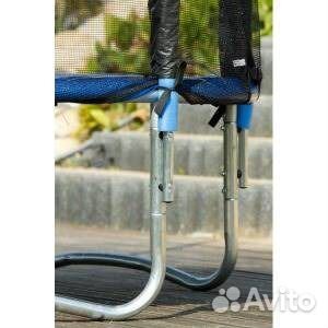 Батут с сеткой и лестницей, диаметр 3.66 м