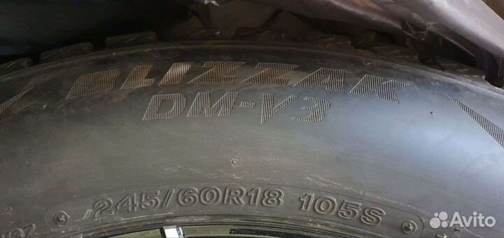 Bridgestone Blizzak DM-V3 245/60 R18 105S