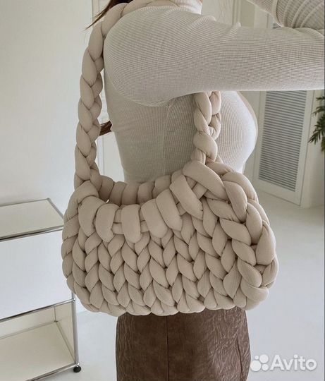 Сумка вязаная ручной работы