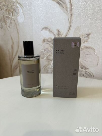 Zara Home Dark Amber спрей для дома