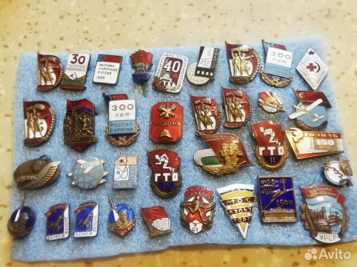 Коллекции значков СССР