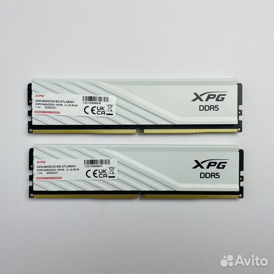 RAM DDR5 Adata XPG 32gb (2x16gb) 6400MHz