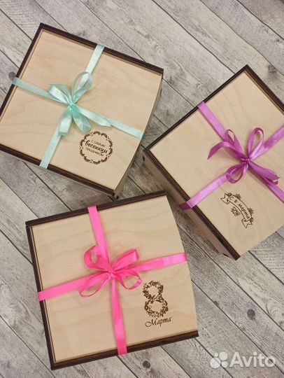 Деревянные коробки Упаковка по вашим размерам