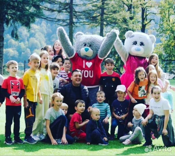 Большой Белый мишка на праздник мишка теди