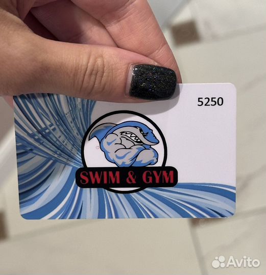 Абонемент в фитнес клуб с бассейном Swim&Gym