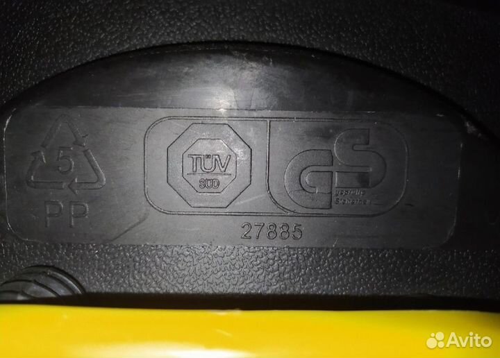 Велокресло до 22кг, 3 положения спинки