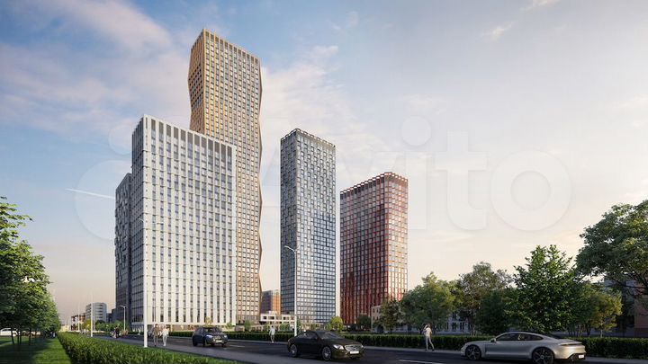 Квартира-студия, 26,4 м², 13/26 эт.