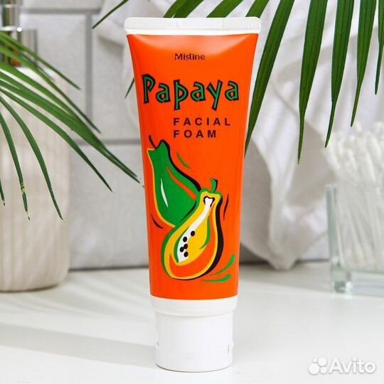 Тайский крем-гель для умывания Mistine Papaya
