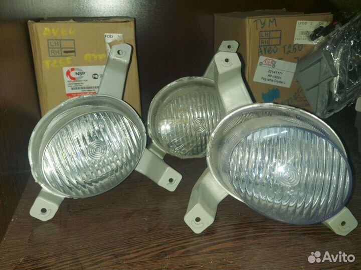 Противотуманки шевроле авео Т250
