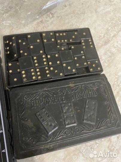 Шахматы, шашки, домино СССР