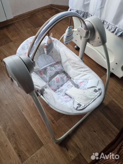 Детские электронные качели