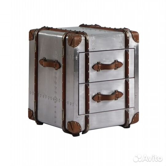 Тумба Cargo Aluminum Leather Inserts