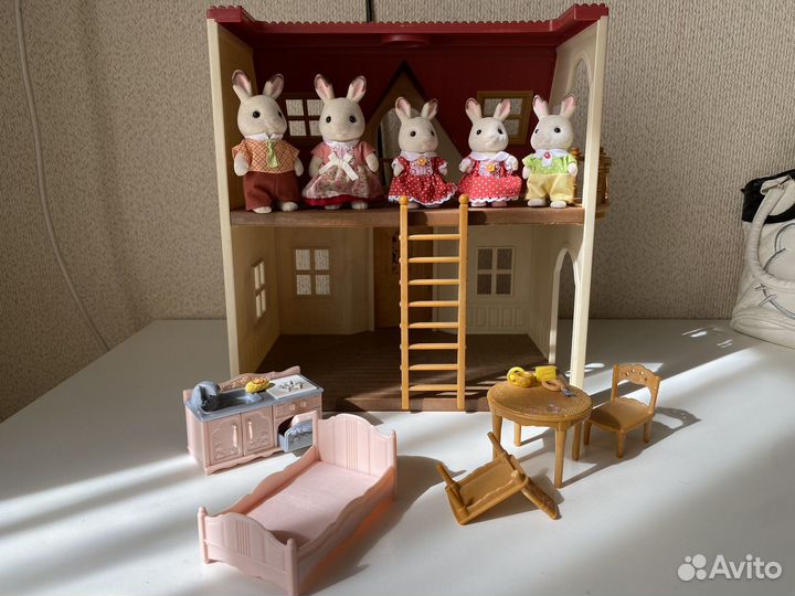 Sylvanian Families домик с мебелью