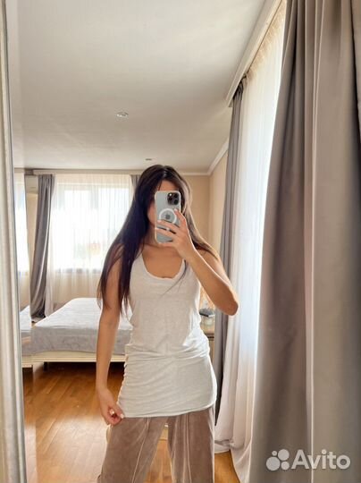 Майка удлиненная rich&royal вискоза M