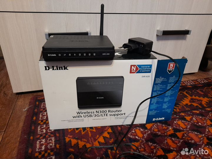 Wi-Fi роутер D-Link DIR-300