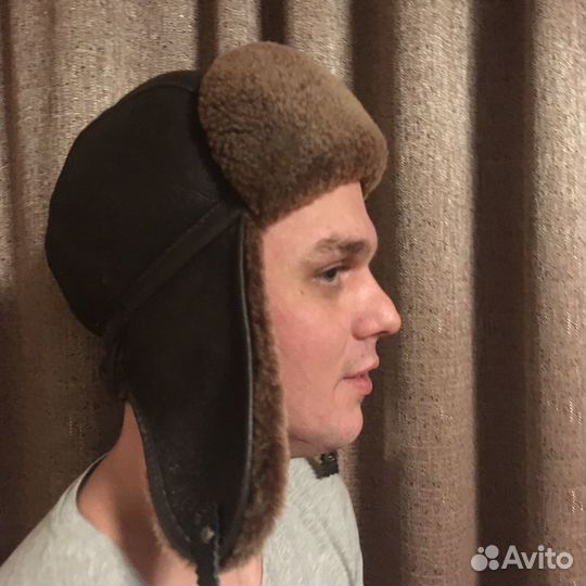 Шапка унисекс из овчины