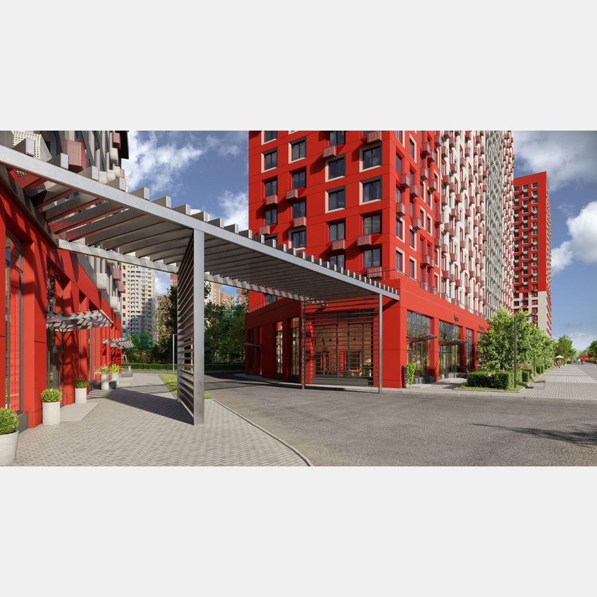 2-к. квартира, 61,3 м², 16/19 эт.