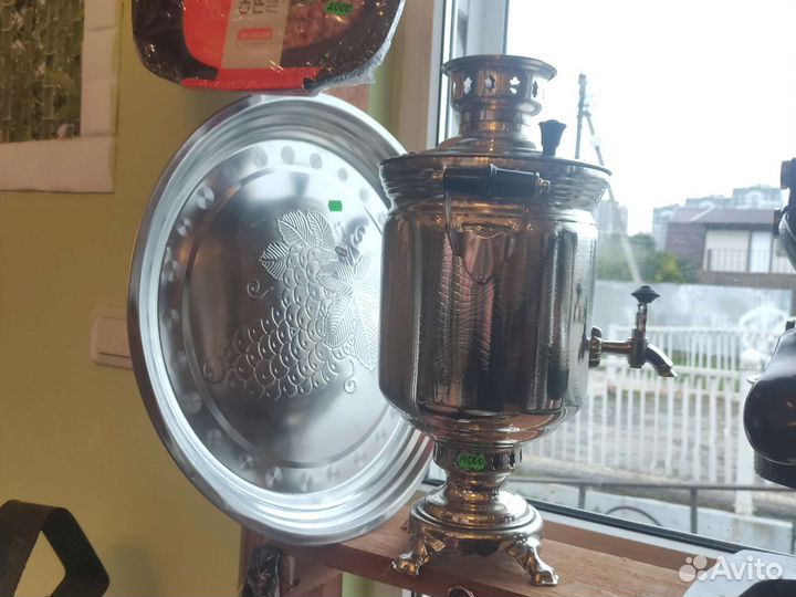 Самовар на дровах СССР новый с хранения