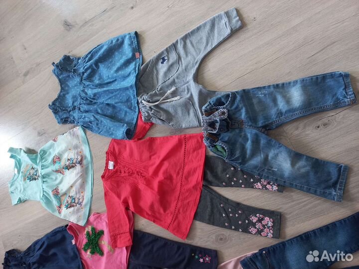 Пакет детских вещей 86-92