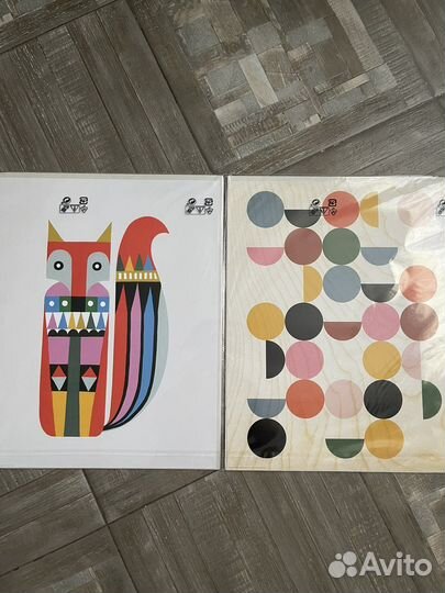 Постеры 3шт IKEA новые