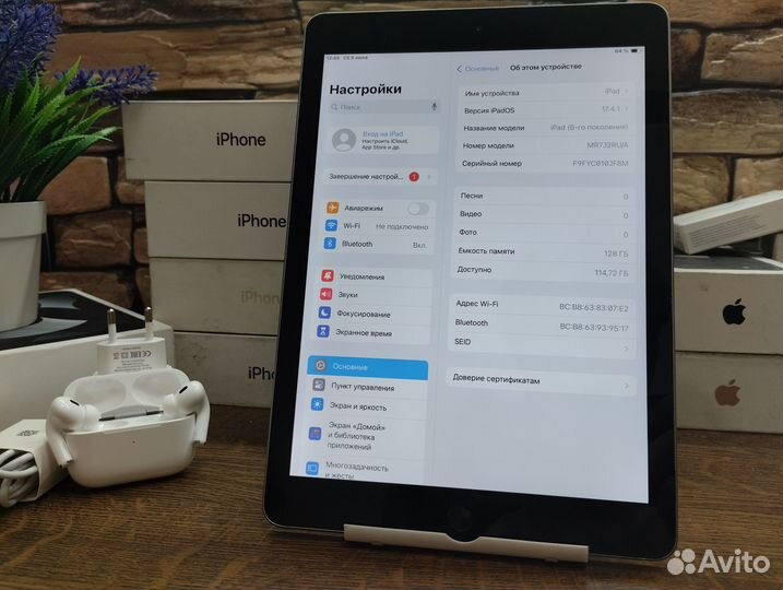 iPad 6 2018 128Gb Идеал