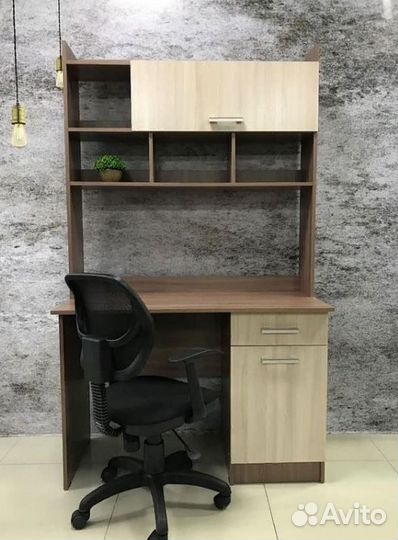 Письменный стол пкс-2 Шимо тёмный/шимо светлый