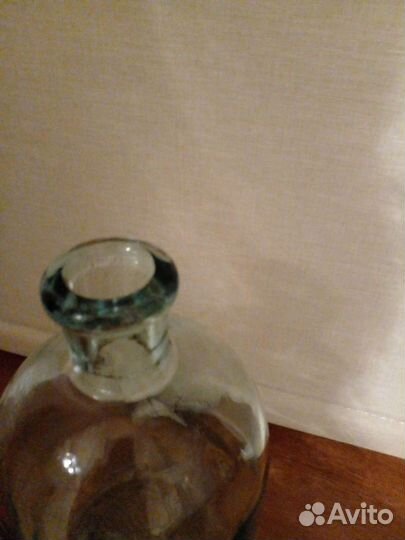Старинный пузырёк 2/3 фута красивый