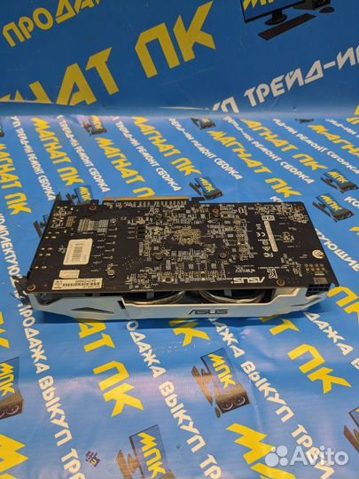 Видеокарта asus AMD Radeon RX 480 dual 4GB