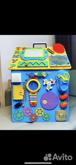 Бизиборд домик со светом