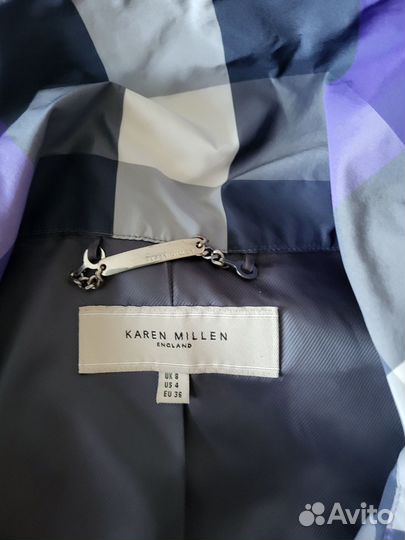 Плащ в клетку Karen Millen