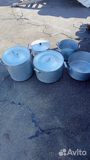Кастрюля алюминиевая СССР