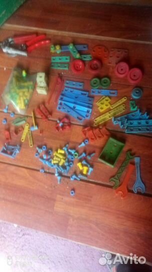 Детский конструктор СССР пластмасс