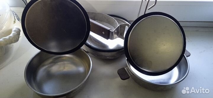 Тарелки из нержавейка СССР