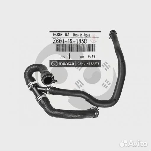 Патрубок радиатора Mazda 3 BK Z6 2008