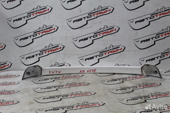 Спойлер mazda demio mazda2 DY DY3R DY3W DY5R DY5W белый, 25D NA6896Z